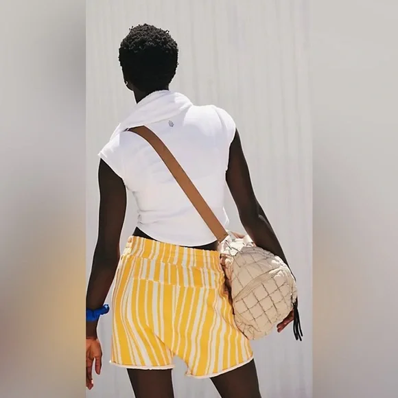 Free people Movement All Star Printed Shorts. NWT. Newport stripe clemen… - Picture 2 of 7